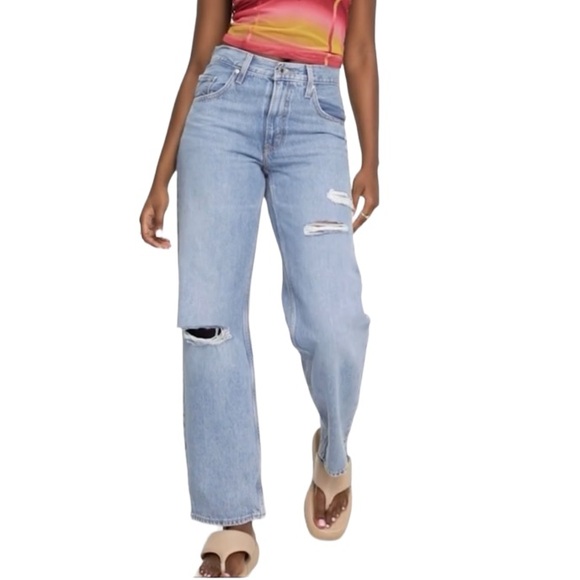 Levi's Denim - NWT Levi's '94 Baggy Silvertab Distressed Straight Jean Blue Size 31